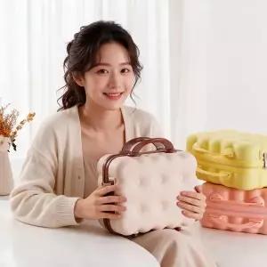 [하프클럽/]비스켓 미니 레디백 여행용 가방 여행 캐리어 트래블백 소형 보