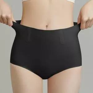[미미캐츠]벨라뮤즈 말리지 않는 여성 하이웨스트 노라인 뱃살 똥배 보정팬티 P535