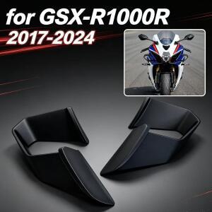 스즈키 GSX-R1000R L7 L8 L9 2017-2024용 스포일러 프론트 에어로다이나믹 윙 사이드 윙렛 에일러론 고정