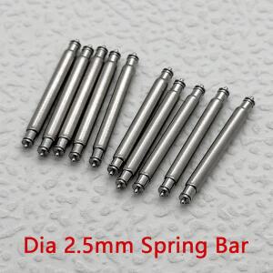 2/4/10PCS 2.5mm 시계 스트랩 스프링 바 0.8mm 팁 20mm 및 22mm 스트랩 커넥터 SKX007 Tuna 6105 시계 스트