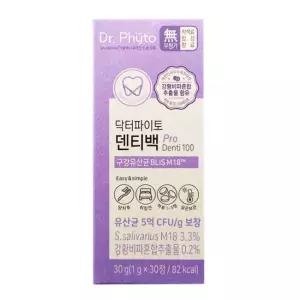 닥터파이토 덴티백 PRO 구강유산균 M18 1g x 30정 , 1통