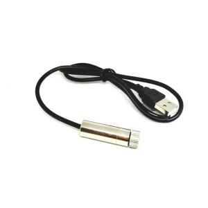 USB 488nm 30mW 청록색 도트 초점 조절 가능 레이저 다이오드 모듈 DC5V 목공 부품b