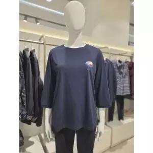 [갤러리아] 크로커다일레이디 원모티브 7부 티셔츠티셔츠 CLEWTS910