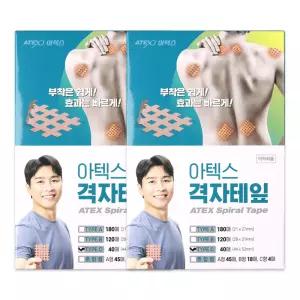 아텍스 격자테이프 C타입 40매입 44x52mm 2개