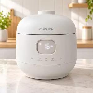 쿠첸 브레인 IH 고압 전기압력밥솥 10인용 화이트 CRH-TWK1070W