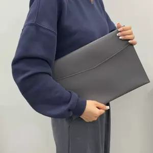 가죽 파우치 파일가방 서류 가로형 블랙