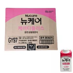 대상 뉴케어 케이디 플러스 투석 신장 질환자용 균형영양식 200ml, 30개