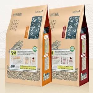 생활잇 럭셔리발란스 참좋은 황태사료 연어 3kg 강아지밥 노령견사료