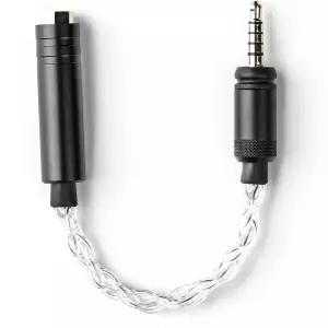 SHANLING M0 Pro 밸런스 어댑터 3.5mm-4.4mm 남성에서 여성 케이블 휴대용 음악 플레이어 스테레오 오디오