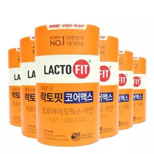 생유산균 락토핏 코어맥스 2g x 60포 6개