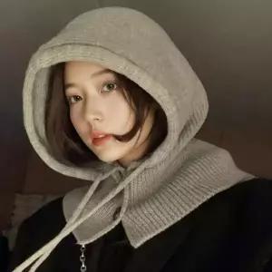 여성 니트 바라클 라바 러닝 발라클라바 울클라바 넥워머 목토시 골프넥 후드넥 방한넥