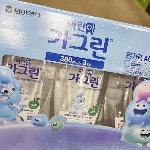 어린이 가그린 사과맛 380ml x 3개_27266183