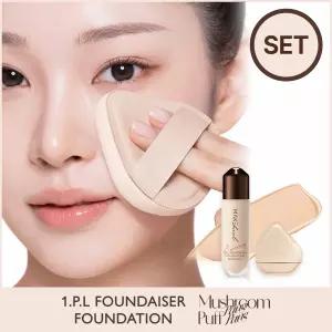 메이크힐 [정가 39,000원][송이퍼프세트] 원피엘 스파츌라 파운데이션