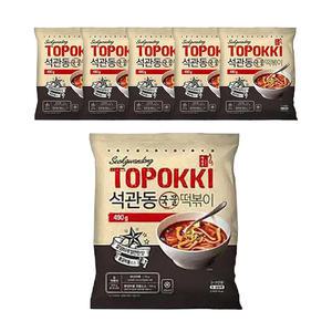 석관동 국물떡볶이 490g, 6개