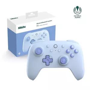 8Bitdo Ultimate 2C 스위치용 블루투스 컨트롤러 6축 모션 컨트롤 진동 정교한 D-패드 범퍼 홀 효과