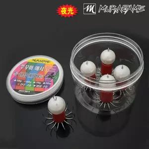 무라사메 진주애자 야광애자 레드몸체 주꾸미 문어 갑오징어 50g~120g