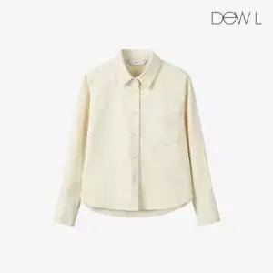 듀엘 레터링 자수 코듀로이 셔츠 LE_D254MSC340