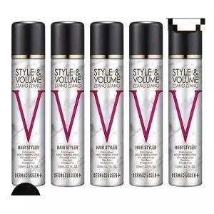 더마클라센 스타일앤 볼륨짱짱 흑채 스프레이 블랙 120ml x5