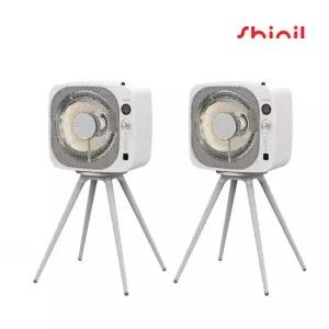 2026 신일 에코팬 큐브히터 2대_퓨어화이트(SEH-H800V)
