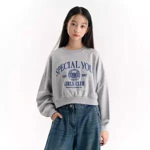 [롯데백화점]더데이걸즈 힙 로고 크롭 스 셔츠 TGMA25W01
