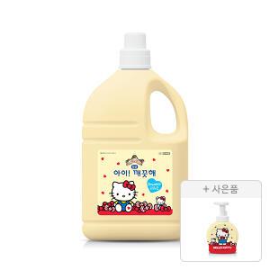 아이깨끗해×헬로키티 대용량 핸드워시 순 4.5L, 1개 + 증정(헬로키티 핸드워시 공용기, 490ml, 1개)