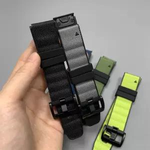 가민피닉스 26 22MM 나일론 실리콘 5X 스트랩 가민 G2페닉스7 젠2데센트 퀵핏
