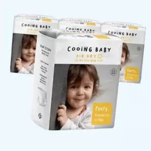 Cooing 에어 드라이 풀커버 팬티 속옷 언더웨어형 기저귀 아동용 특대형(XL) 88매 5419616