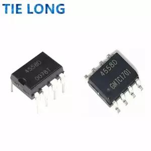 20PCS JRC4558D SOP8 4558 SMD DIP-8