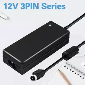 AC DC 어댑터 12v 5a 6a 8.5a 10a 12.5a 3PIN 전원 공급 장치 Lable 프린터 레지스터