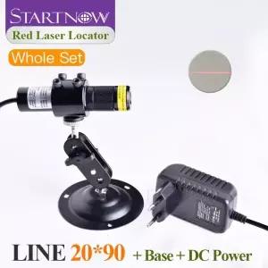 20x90 660nm 100mw 배터리 케이스 포함 빨간색 모듈 정렬 목공 기계 조명 위치 지정 레이저 빔 라인 로케이