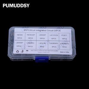 10가지 값 85PCS 집적 회로 LM324 NE555 LM358 칩 IC 키트 DIP 단일 정밀 타이머 PC817
