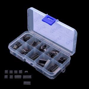 10가치 LM386 PC817 LM324 NE555 LM358 칩 IC 키트(DIP) 단일 정밀 타이머 (총 85개)