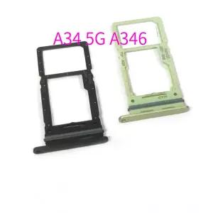 삼성 갤럭시 A24 A245 A34 A346 A54 A546 SIM 카드 트레이 SD 슬롯 홀더
