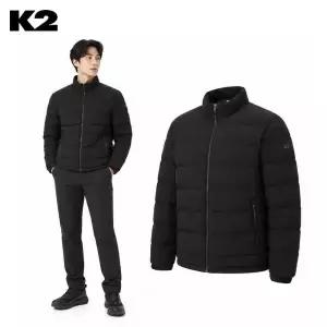 [매장정품] K2 남성 다운 패딩 무브에잇 블랙 패딩점퍼 겨울점퍼