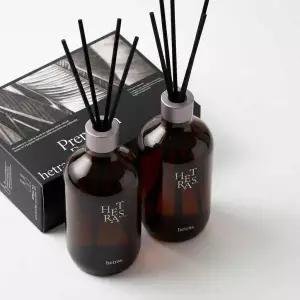 헤트라스 프리미엄 허그솝 대용량 디퓨저 510ml 2개입 기획세트 (+스티커)