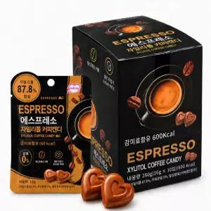 메이링 에스프레소 자일리톨 커피캔디 1박스(10봉)