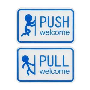[JHQSXEC4_51CE]현관 출입문 안내판 (PUSH)(PULL)