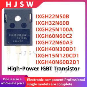 5PCS 100% 새 제품 IXGH22N50B IXGH25N100A IXGH60N60C2 IXGH40N30BD1 IXGH15N120CD1 TO-247