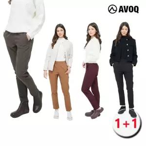 보아퍼 기모 본딩 팬츠 1+1 (여)