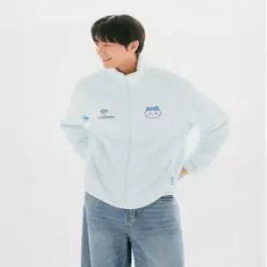 스파오 SPAO 먼작귀 베이직 퍼플리스 집업 Blue SPFZG4VU05