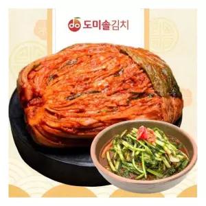 도미솔김치박미희 명장 절구통포기김치7kg 열무물김치3kg