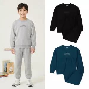 [블랙야크키즈](하남점)[2026 FW 정상가 129,000] 기모 맨투맨 상하 세트 (ON)