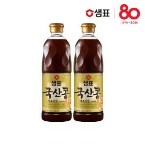 샘표 국산콩 양조간장 요리 간장 집밥재료 식당 업소 가정 860ml 2병