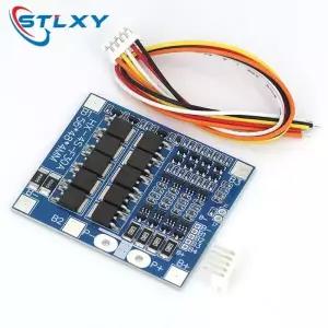Stlxy 리튬 다리미 인산염 배터리 보호 보드 밸런스드 4S 14.8V 30A