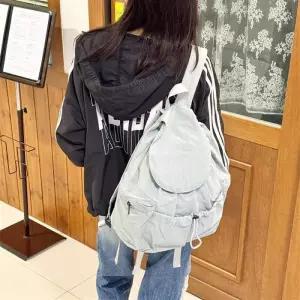 [신상오픈런]오픈런 여자 남자 학생 보조가방 줄 스트링 경량 백팩 (53893925)