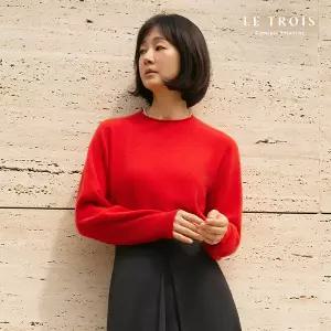 [르투아] 26FW 퓨어 캐시미어100 홀가먼트 여성 풀오버 1종