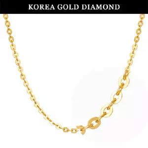 [한국금다이아몬드] 순금 목걸이 24k 금 여자 모줄 체인 3.75g