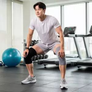 보호대 2개 여름용 세트 통기성 코튼혼방 투명한  무릎