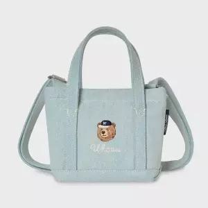 후아유 Steve Denim Mini Tote Bag WHBGG2323A