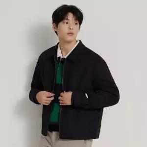 매장정품 빈폴 멘 FW26핸드메이드 울 블루종 - 블랙 :BC6X39C065 135990